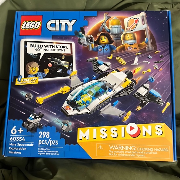 NWT Lego City Missions # 60354 Mars Space Craft New in Box Sealed - Picture 5 of 7